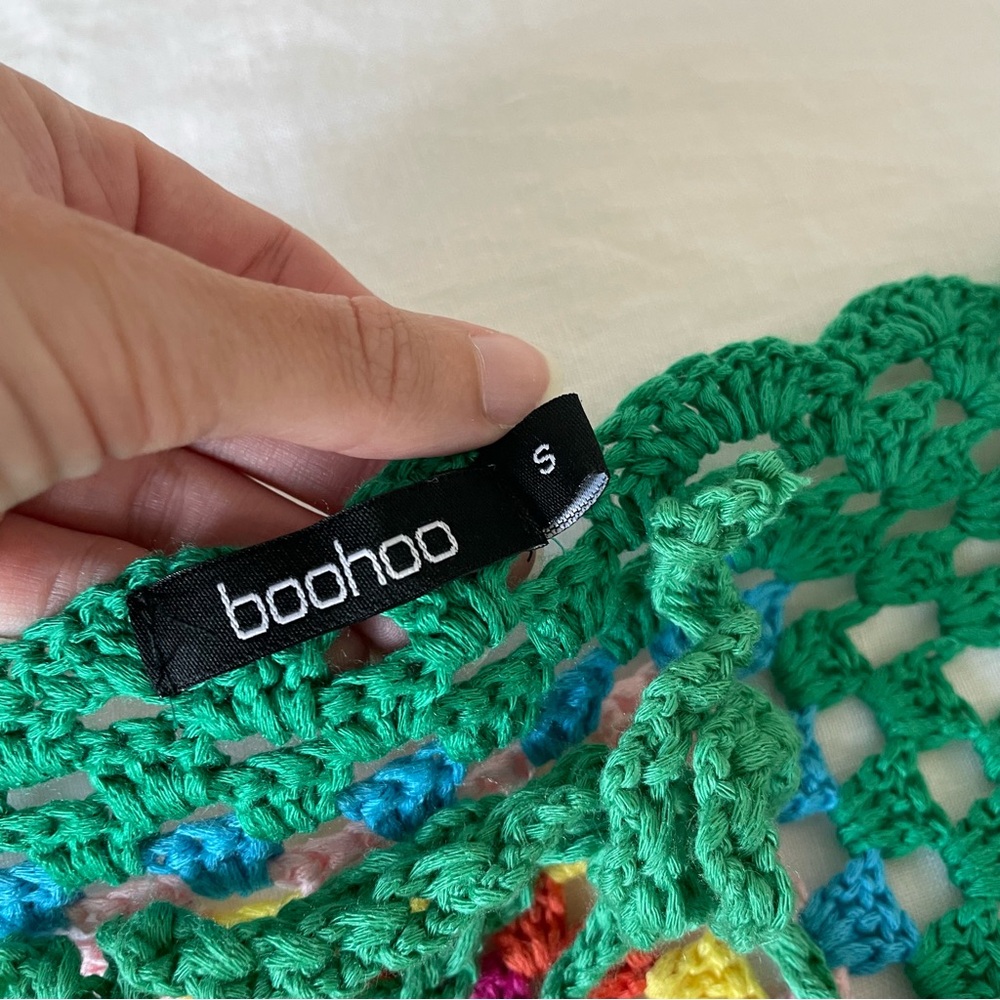 Boohoo colorful crochet set - Picture 3 of 5